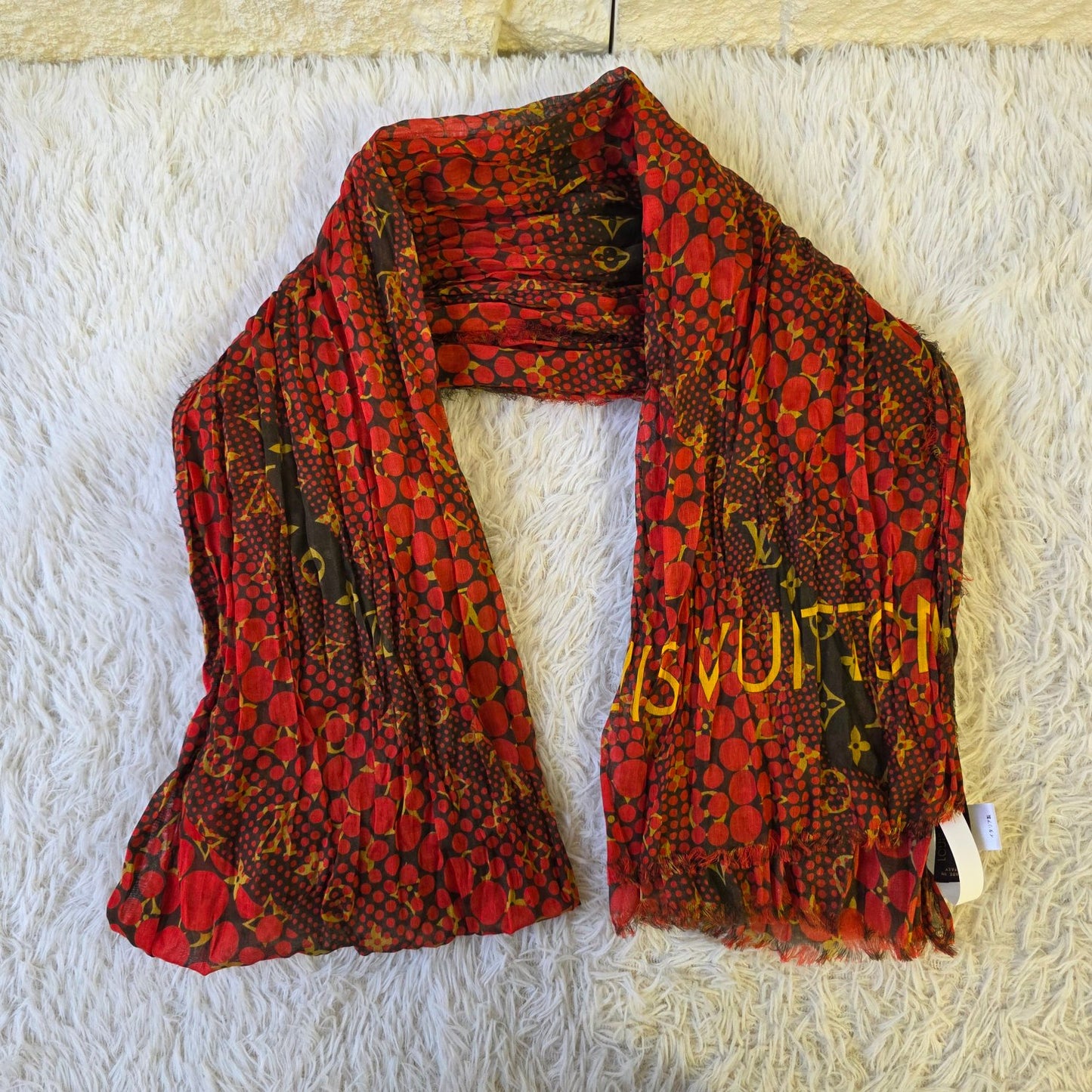 Louis Vuitton Monogram Dots Scarf (Pre-Owned)