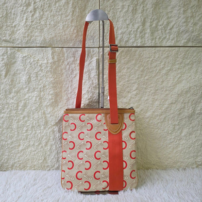 Celine C Macadam Canvas Shoulder Bag (Pre-Owned)