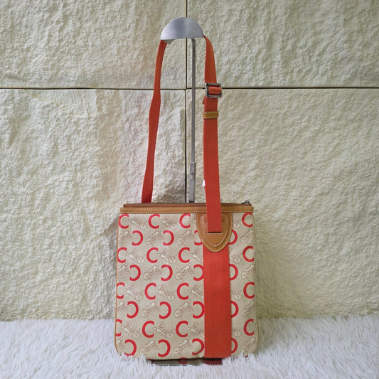 Celine C Macadam Canvas Shoulder Bag (Pre-Owned)