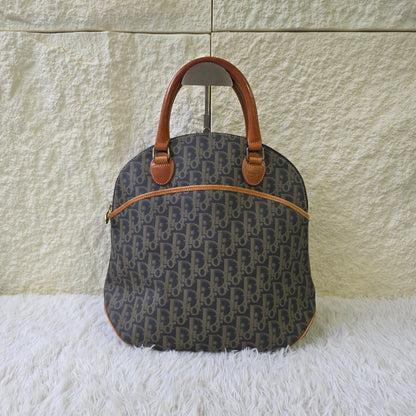 Dior Trotter Canvas Handbag (Pre-Owned)