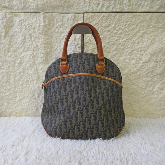 Dior Trotter Canvas Handbag (Pre-Owned)