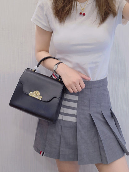 Dior Leather 2-Way Handbag (Pre-Owned)