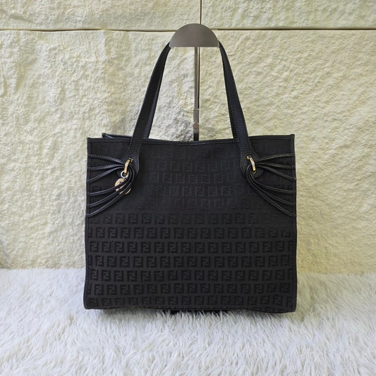 Fendi Zucca Canvas Tote Bag (Pre-Owned)