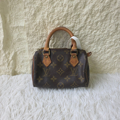 Louis Vuitton Monogram Mini Speedy Handbag (Pre-Owned)