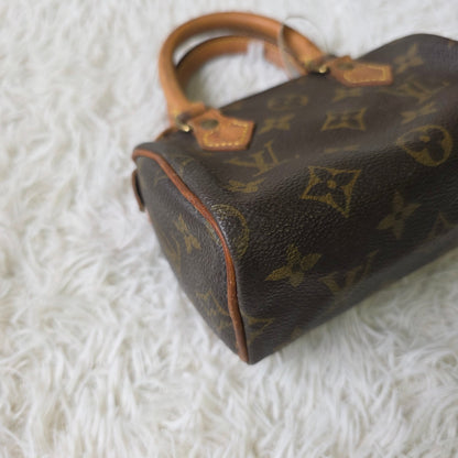 Louis Vuitton Monogram Mini Speedy Handbag (Pre-Owned)