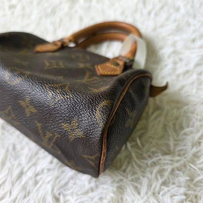 Louis Vuitton Monogram Mini Speedy Handbag (Pre-Owned)