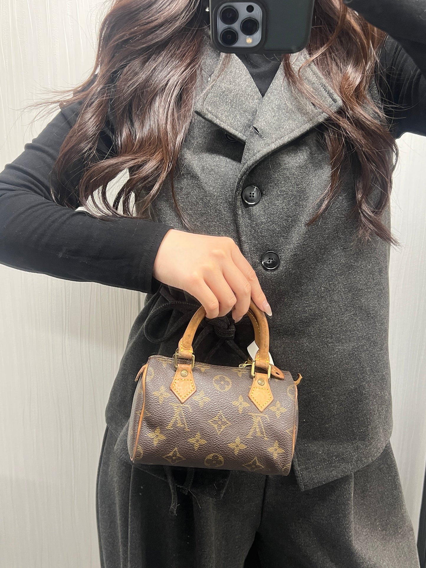 Louis Vuitton Monogram Mini Speedy Handbag (Pre-Owned)