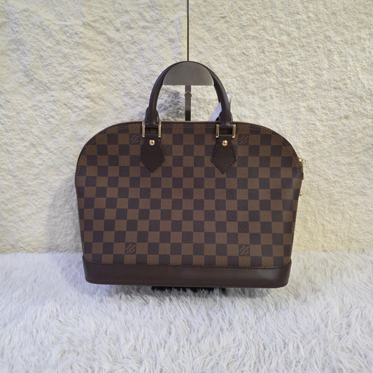 Louis Vuitton Damier Ebene Alma Handbag (Pre-Owned)