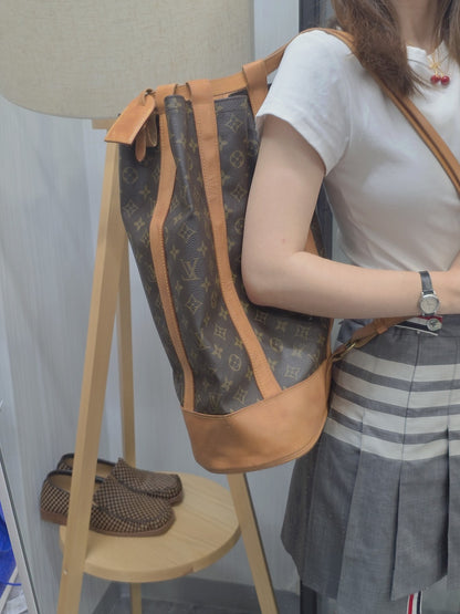 Louis Vuitton Monogram Bucket Tote Bag (Pre-Owned)