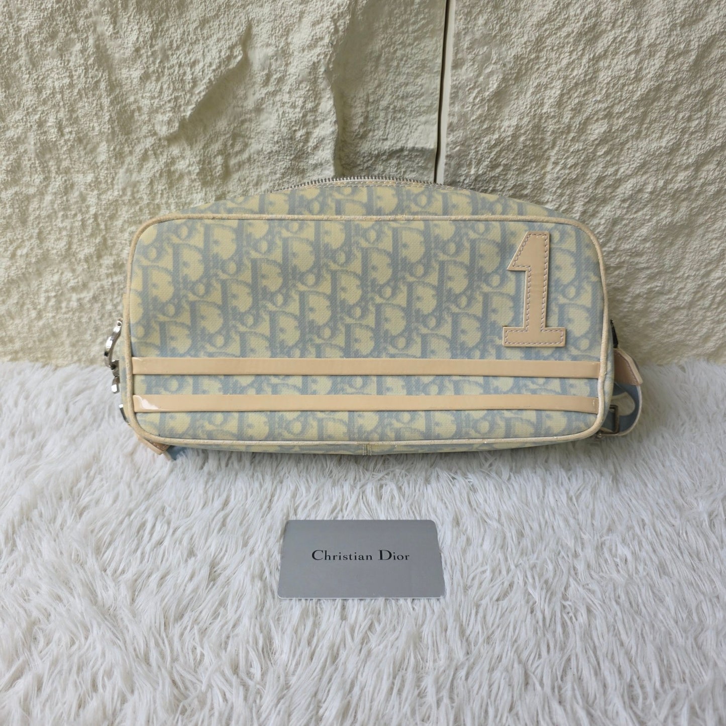 Dior Trotter Monogram Shoulder Bag (Pre-Owned)