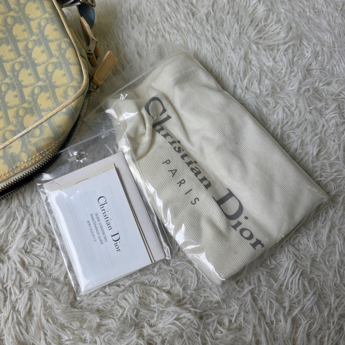 Dior Trotter Monogram Shoulder Bag (Pre-Owned)