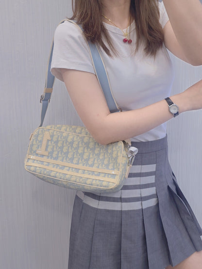 Dior Trotter Monogram Shoulder Bag (Pre-Owned)