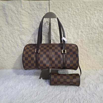 Louis Vuitton Damier Ebene Papillon Handbag (Pre-Owned)