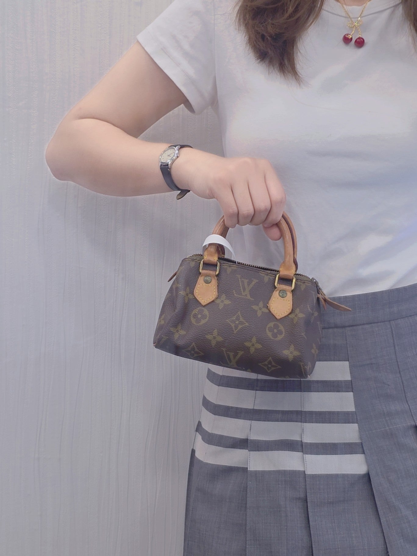 Louis Vuitton Monogram Mini Speedy Handbag (Pre-Owned)