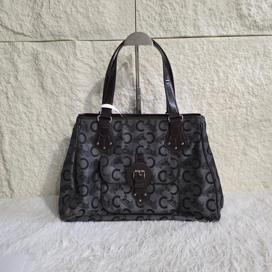 Celine C Macadam Canvas Tote Bag (Pre-Owned)