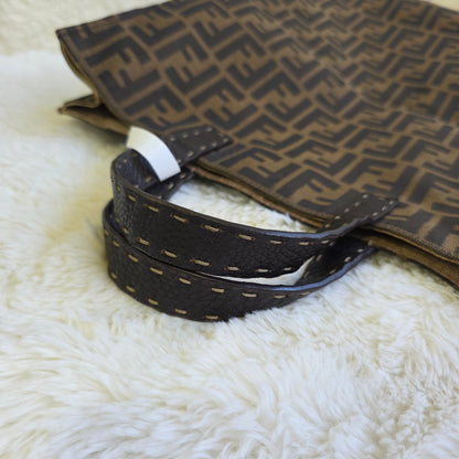 Fendi Zucca Canvas Tote Bag (Pre-Owned)