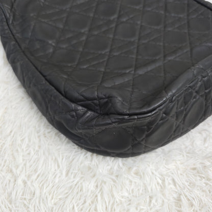 Dior Cannage Quilted Leather Shoulder Bag (Pre-Owned)