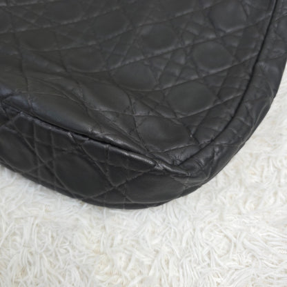 Dior Cannage Quilted Leather Shoulder Bag (Pre-Owned)