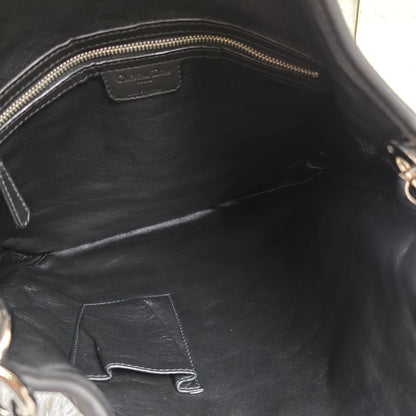 Dior Cannage Quilted Leather Shoulder Bag (Pre-Owned)