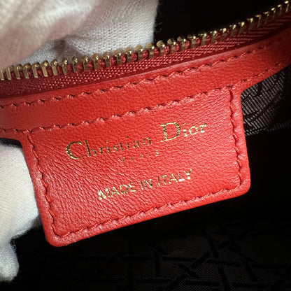 Dior Lady Dior Cannage Leather Handbag (Pre-Owned)