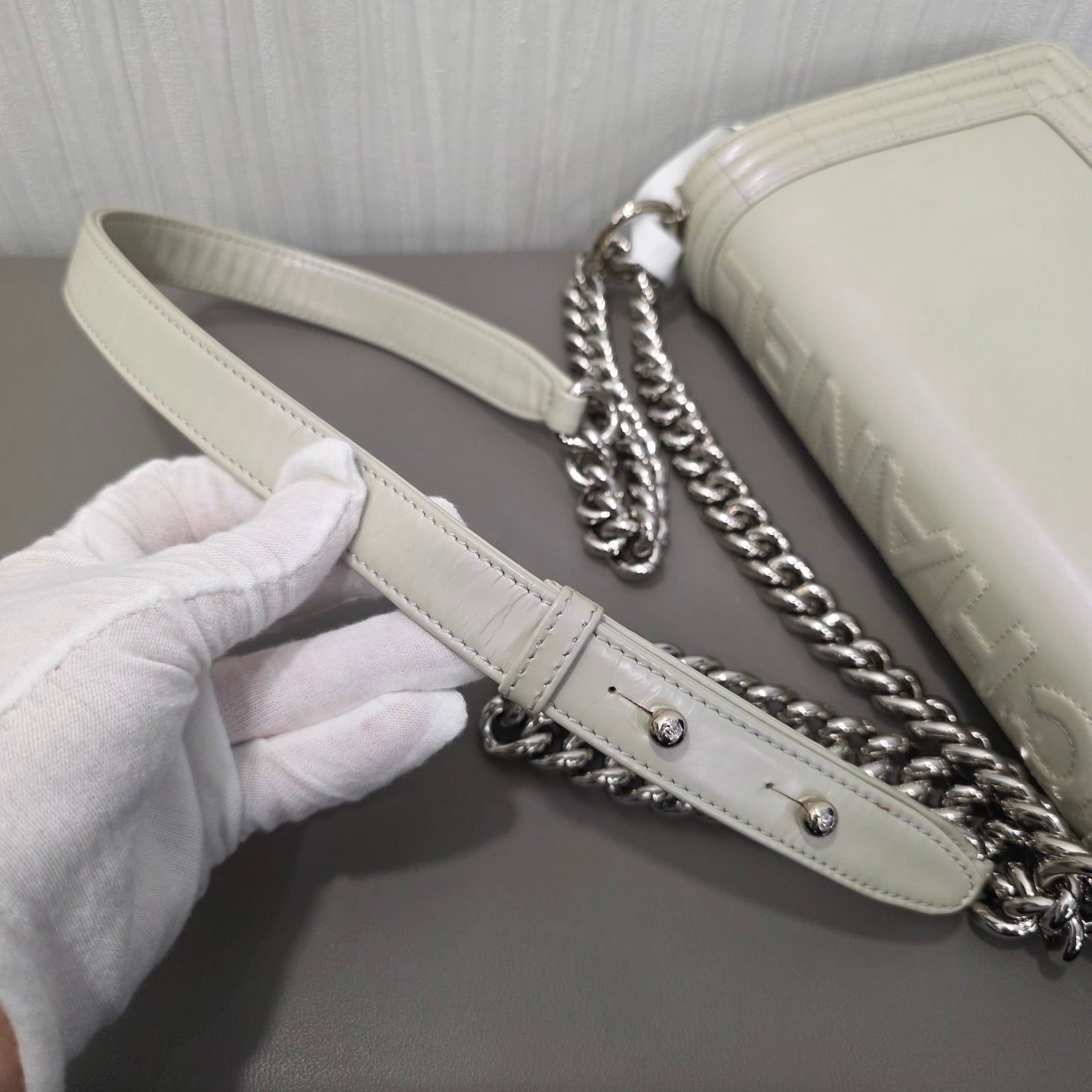 Chanel Boy Chanel Chain Shoulder Bag (Pre-Owned)
