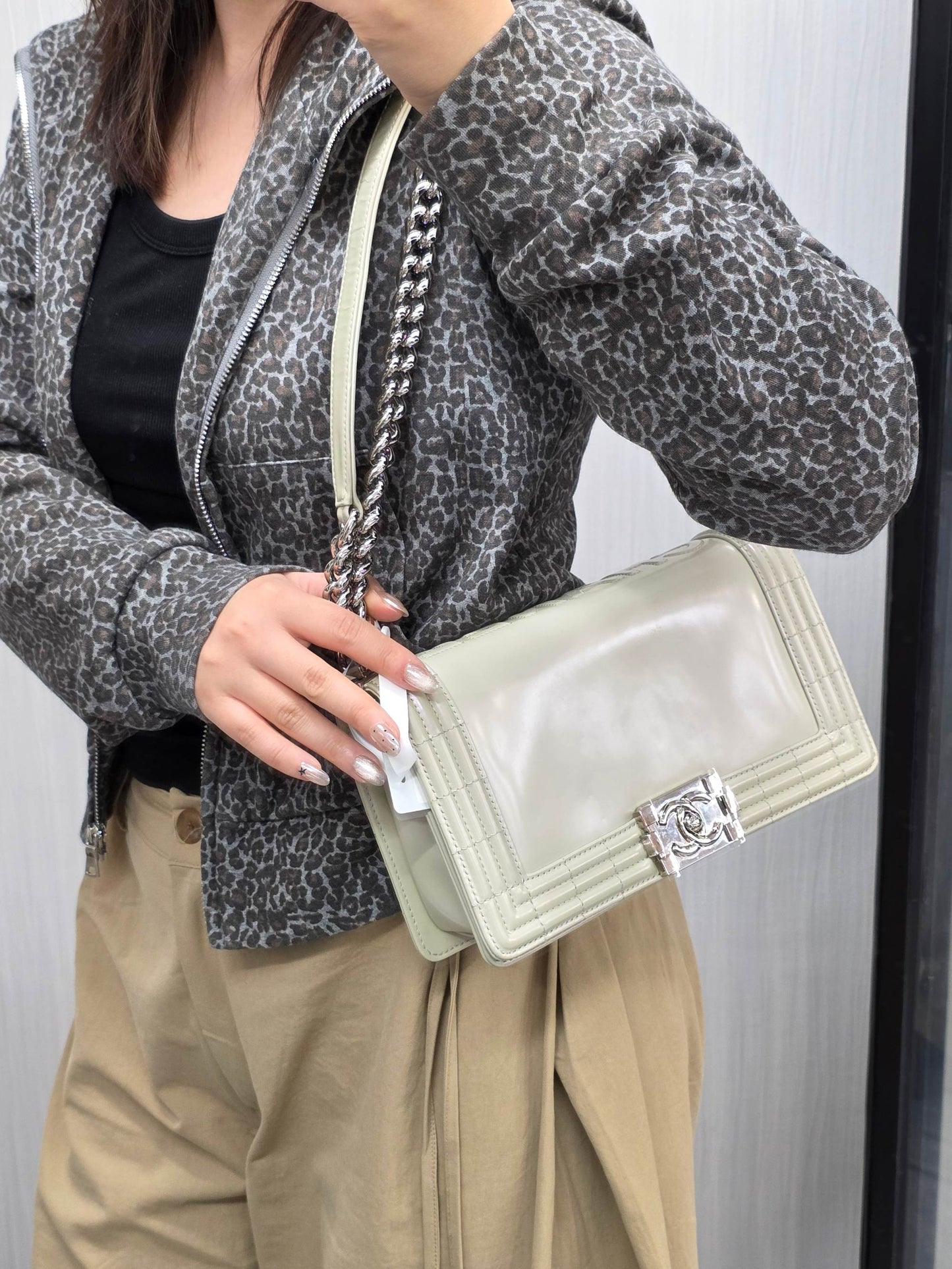 Chanel Boy Chanel Chain Shoulder Bag (Pre-Owned)