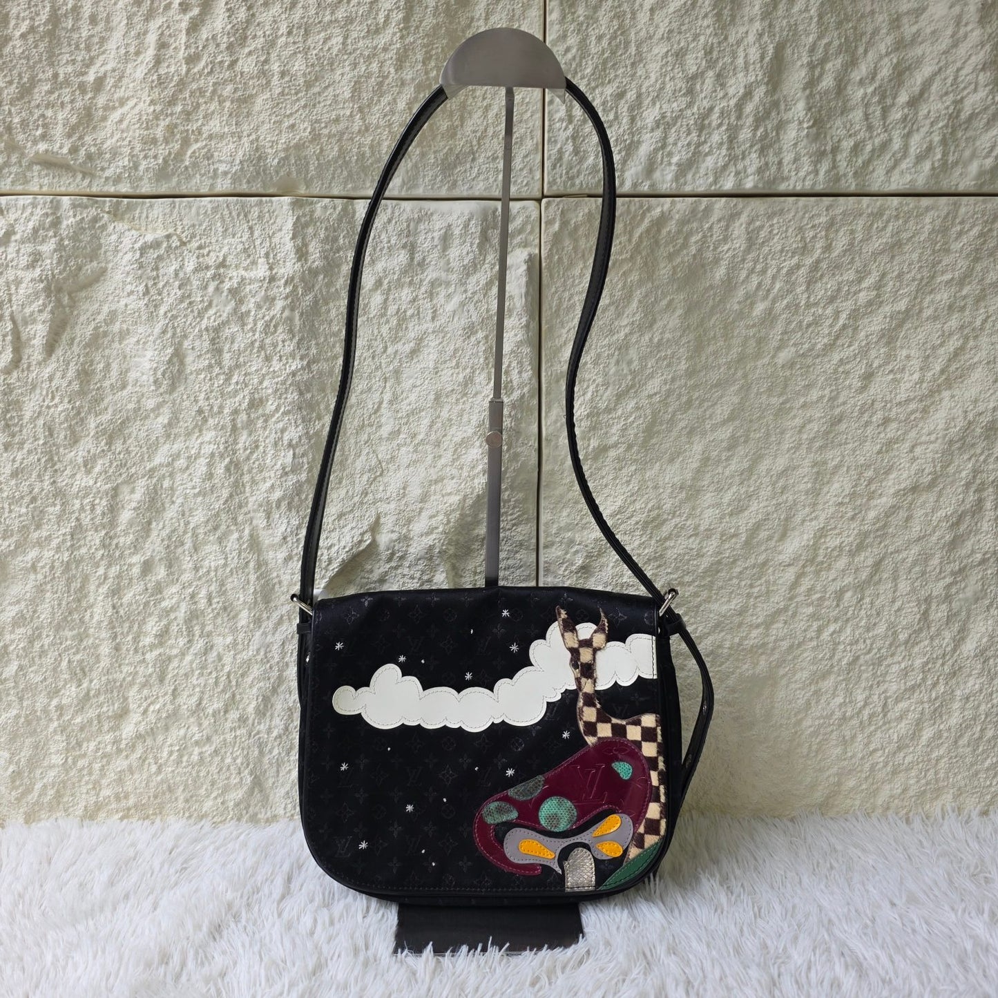 Louis Vuitton Monogram Appliqué Shoulder Bag (Pre-Owned)