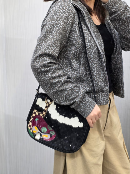 Louis Vuitton Monogram Appliqué Shoulder Bag (Pre-Owned)