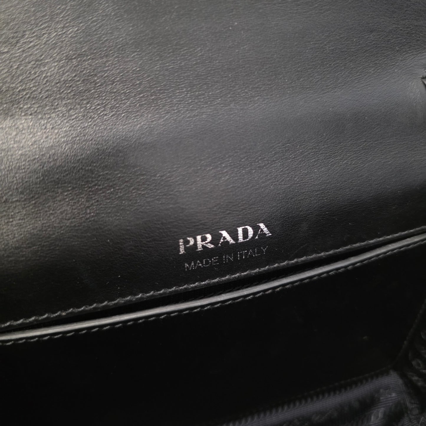 Prada Cahier Jeweled Leather Chain Shoulder Bag (Pre-Owned)