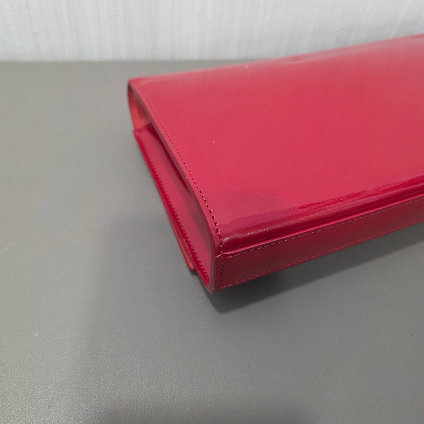 Saint Laurent YSL Patent Leather Clutch Bag (Pre-Owned)