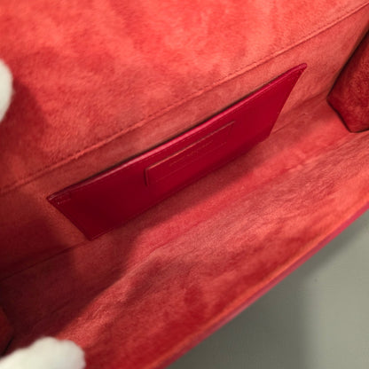 Saint Laurent YSL Patent Leather Clutch Bag (Pre-Owned)