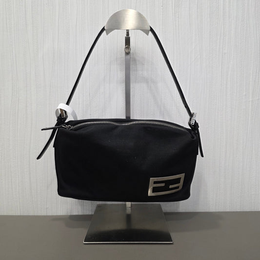Fendi FF Logo Nylon Shoulder Bag (Pre-Owned)