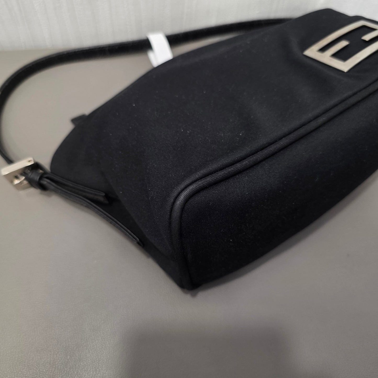 Fendi FF Logo Nylon Shoulder Bag (Pre-Owned)