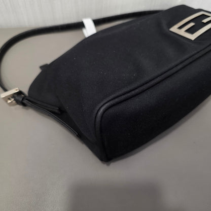 Fendi FF Logo Nylon Shoulder Bag (Pre-Owned)