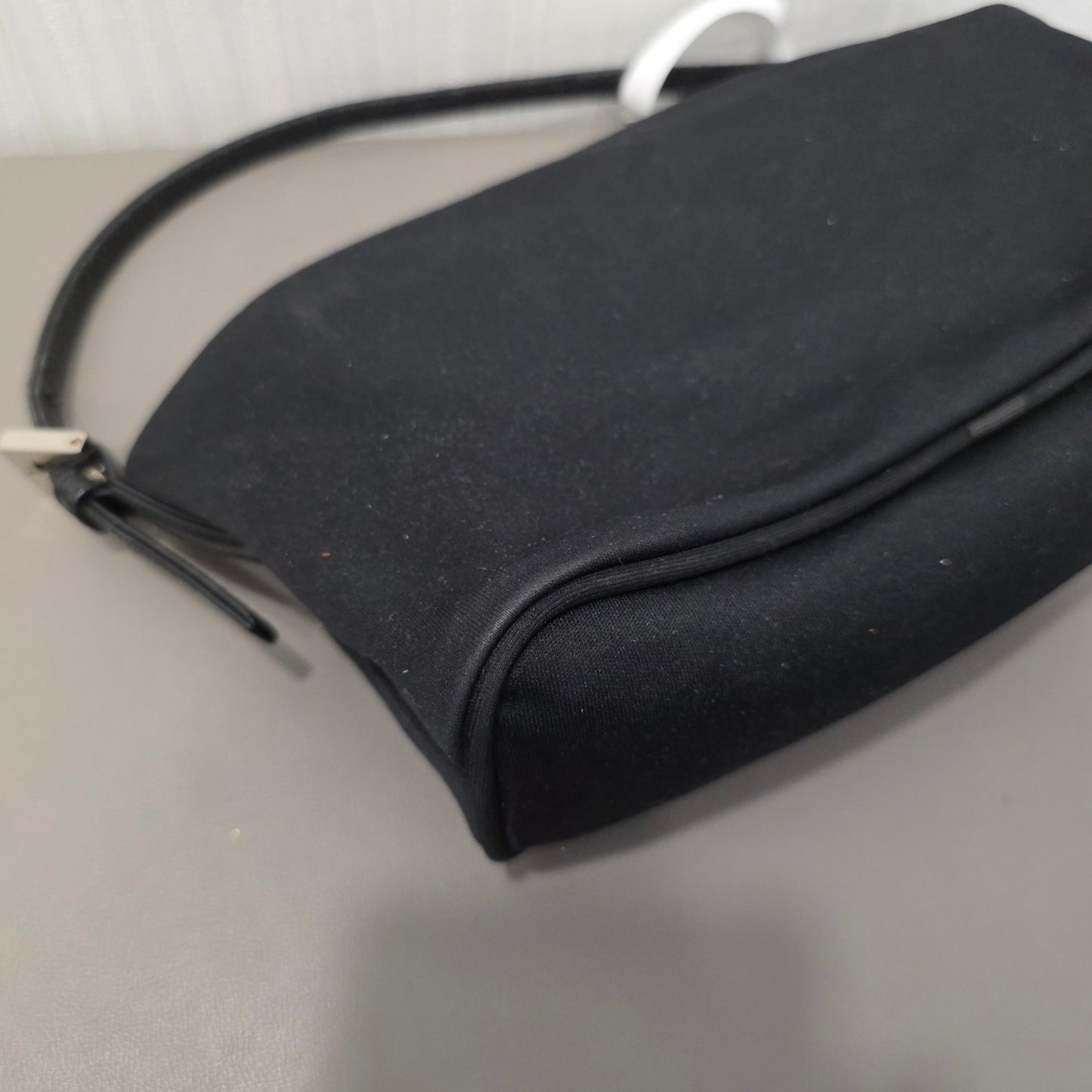 Fendi FF Logo Nylon Shoulder Bag (Pre-Owned)