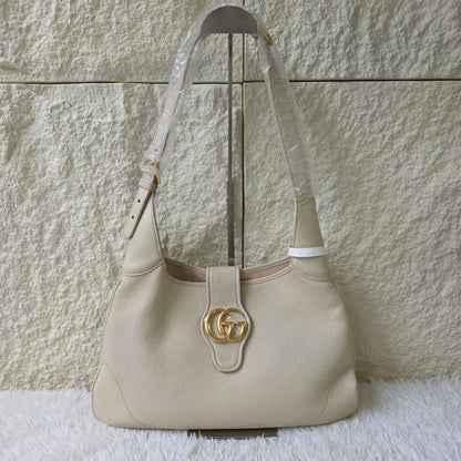 Gucci GG Leather Shoulder Bag (Pre-Owned)