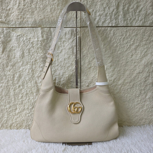 Gucci GG Leather Shoulder Bag (Pre-Owned)