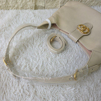 Gucci GG Leather Shoulder Bag (Pre-Owned)
