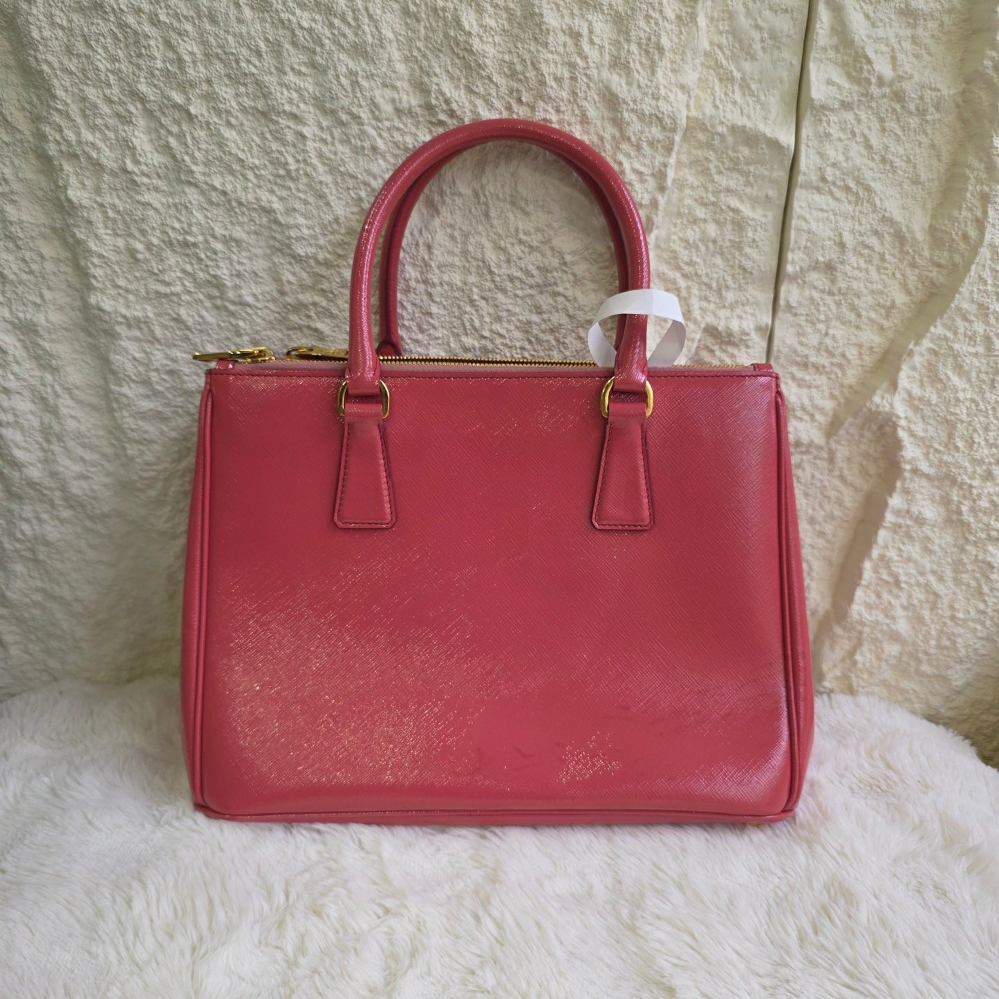 Prada Saffiano Lux 2-Way Handbag (Pre-Owned)