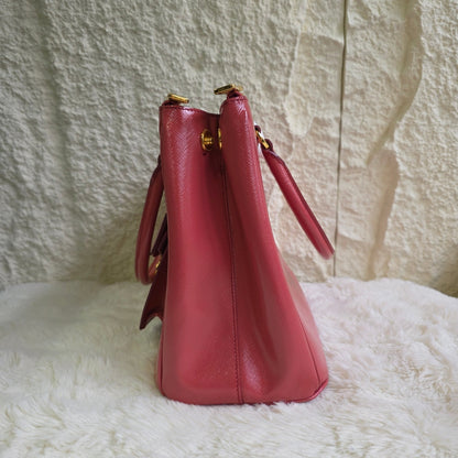 Prada Saffiano Lux 2-Way Handbag (Pre-Owned)