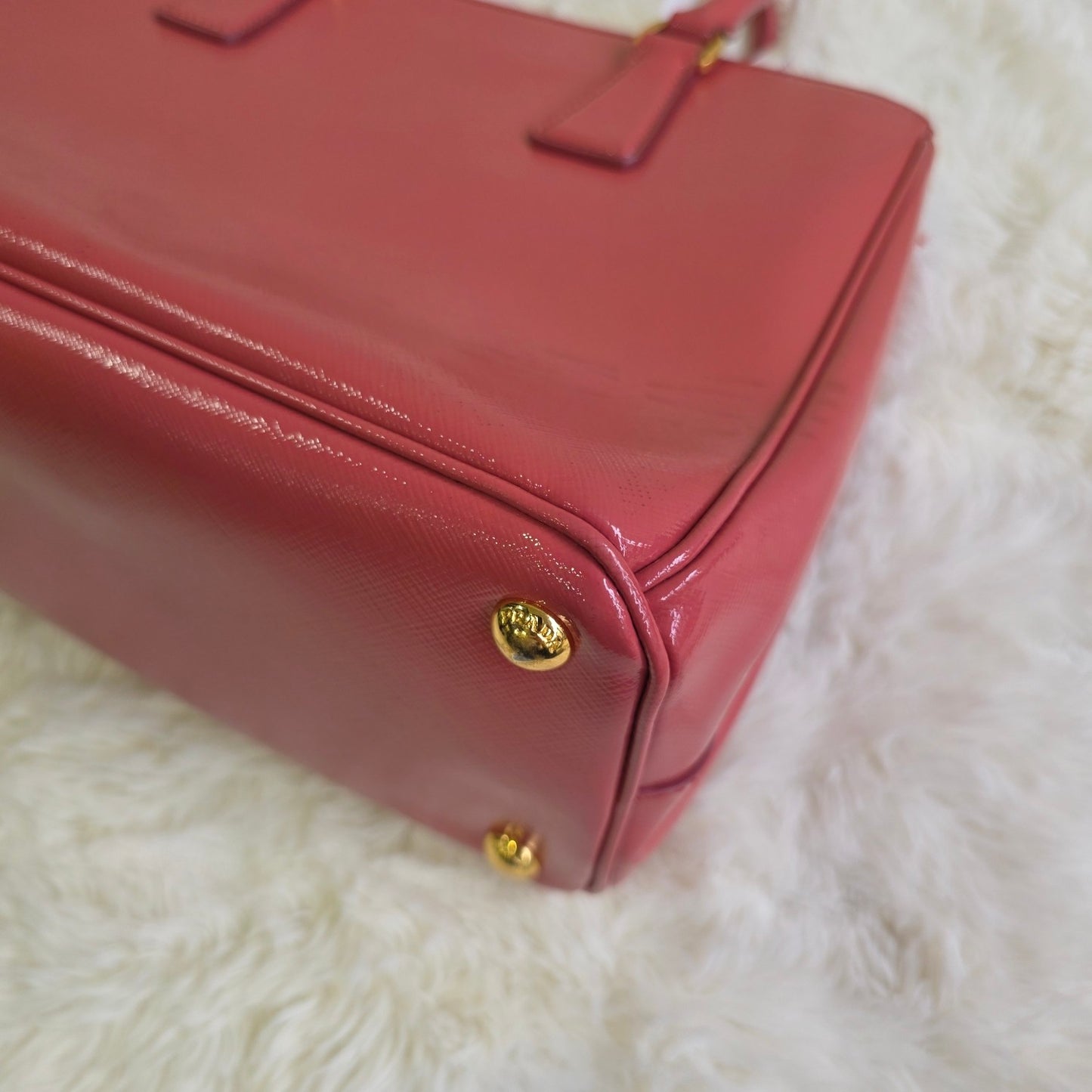Prada Saffiano Lux 2-Way Handbag (Pre-Owned)