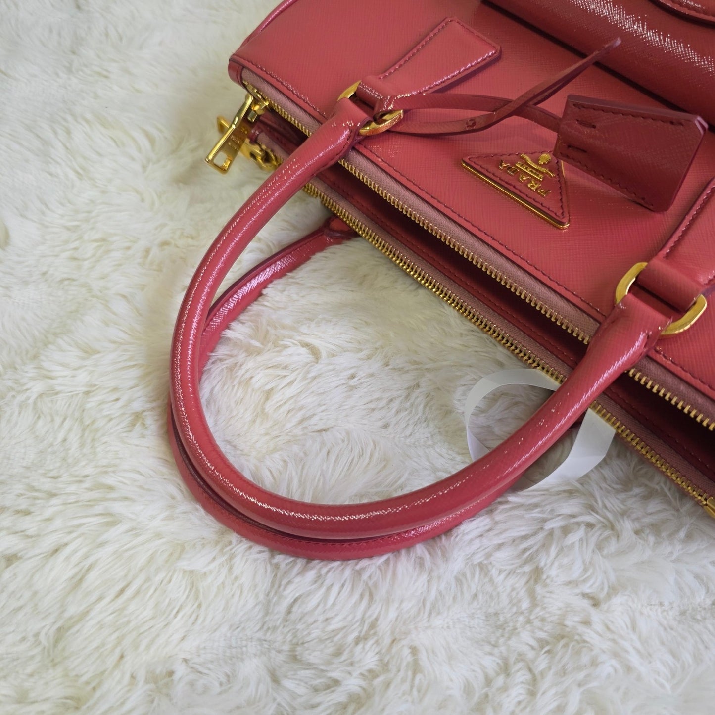 Prada Saffiano Lux 2-Way Handbag (Pre-Owned)