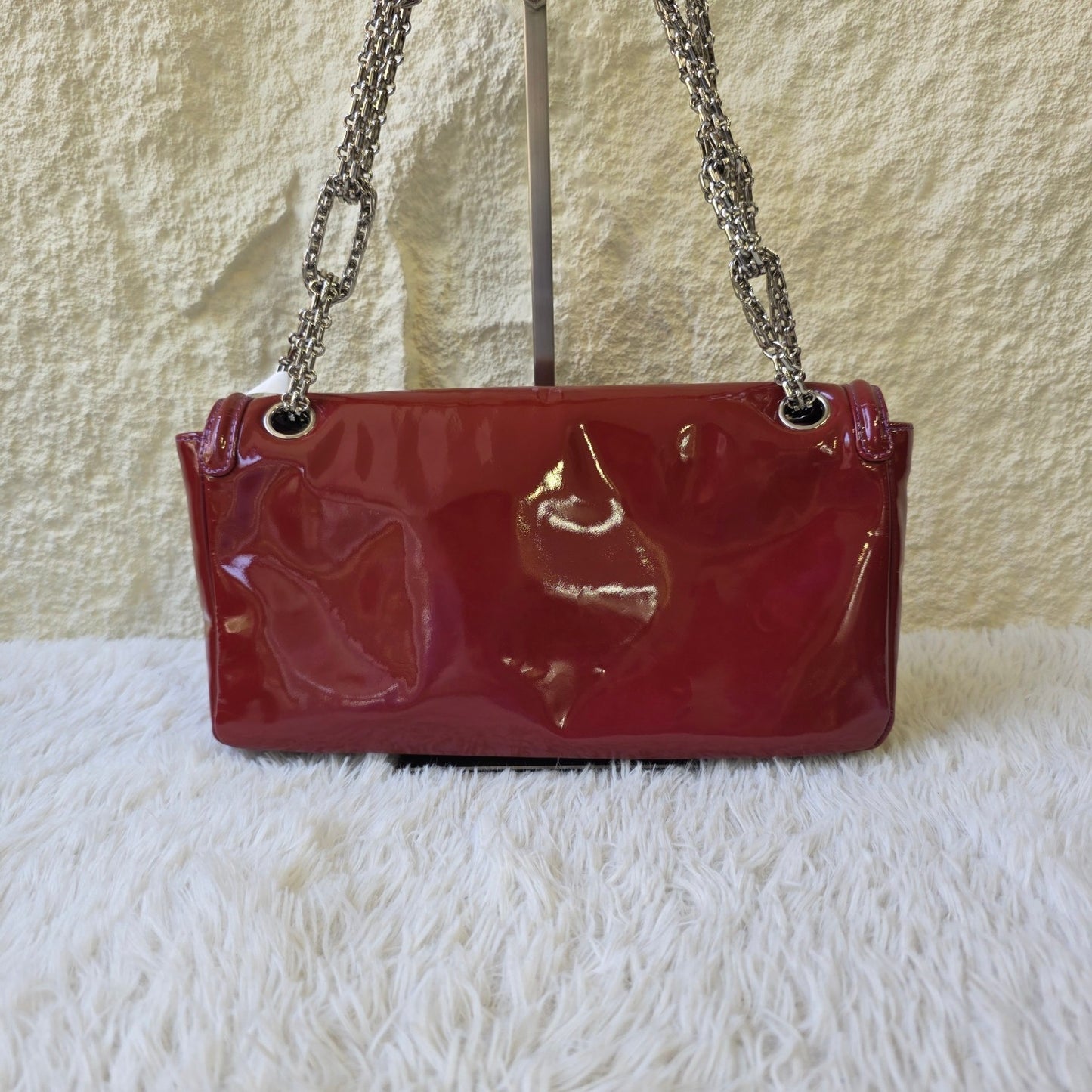 Chanel Reissue Patent Leather Chain Shoulder Bag (Pre-Owned)