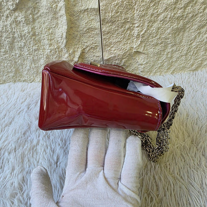 Chanel Reissue Patent Leather Chain Shoulder Bag (Pre-Owned)