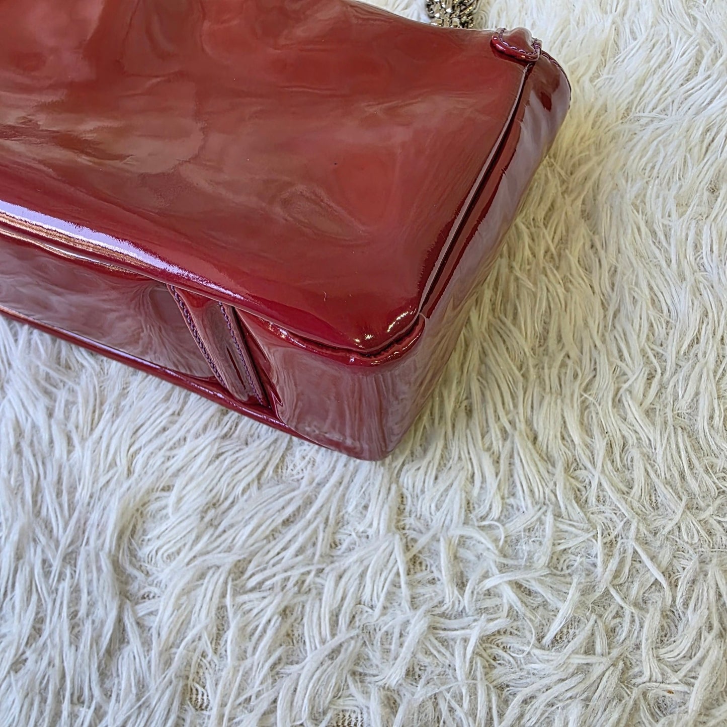 Chanel Reissue Patent Leather Chain Shoulder Bag (Pre-Owned)