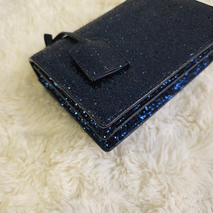 Saint Laurent YSL Glitter Chain Wallet Bag (Pre-Owned)