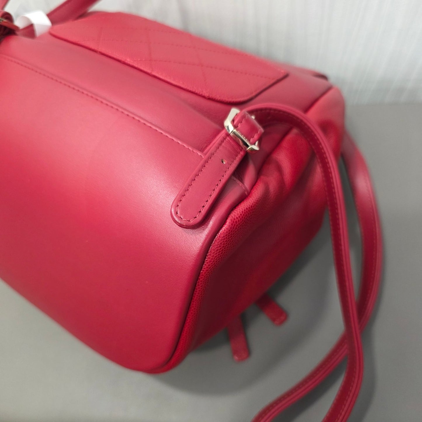 Chanel Quilted Caviar Leather Backpack (Pre-Owned)