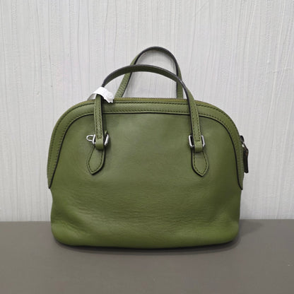 Gucci Leather Mini Chain Shoulder Bag (Pre-Owned)