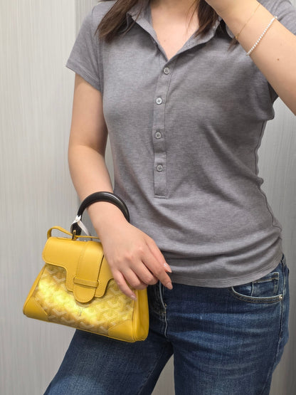 Goyard Saigon Mini Top Handle Bag (Pre-Owned)