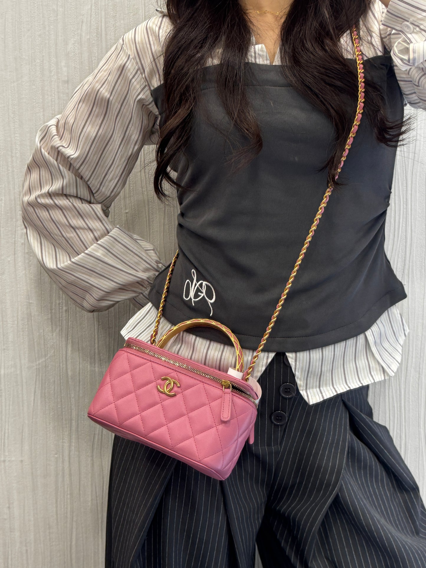Chanel Quilted Vanity Chain Bag (Pre-Owned)